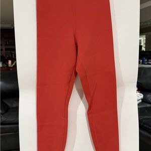 Lululemon Desert Red Glow Up HR Tight 25”